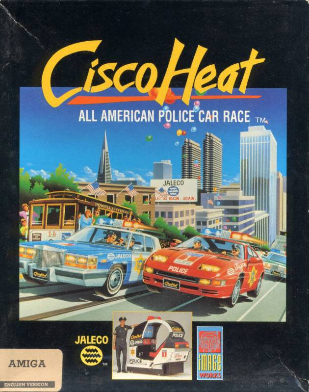 Cisco Heat box art for Amiga